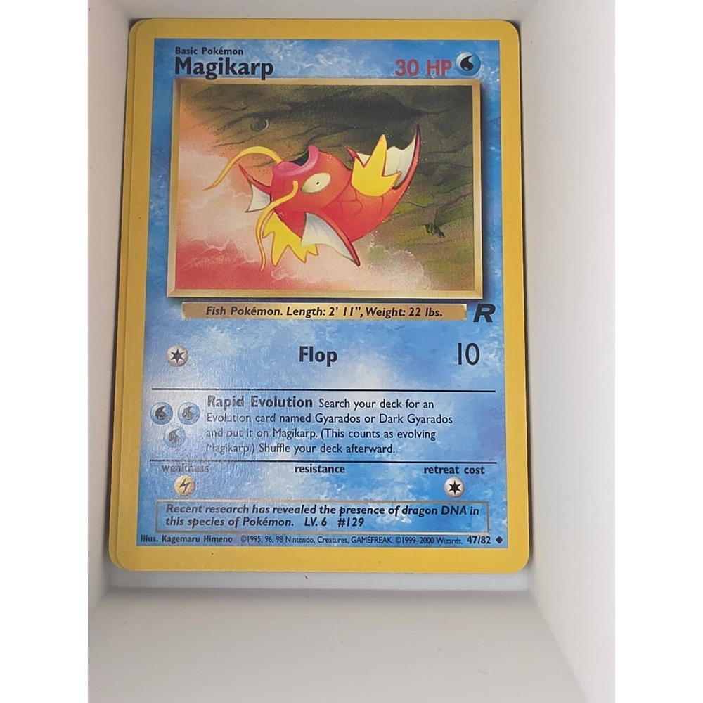 Magikarp 47/82 Uncommon Team Rocket Pokemon Unlimited Near Mint